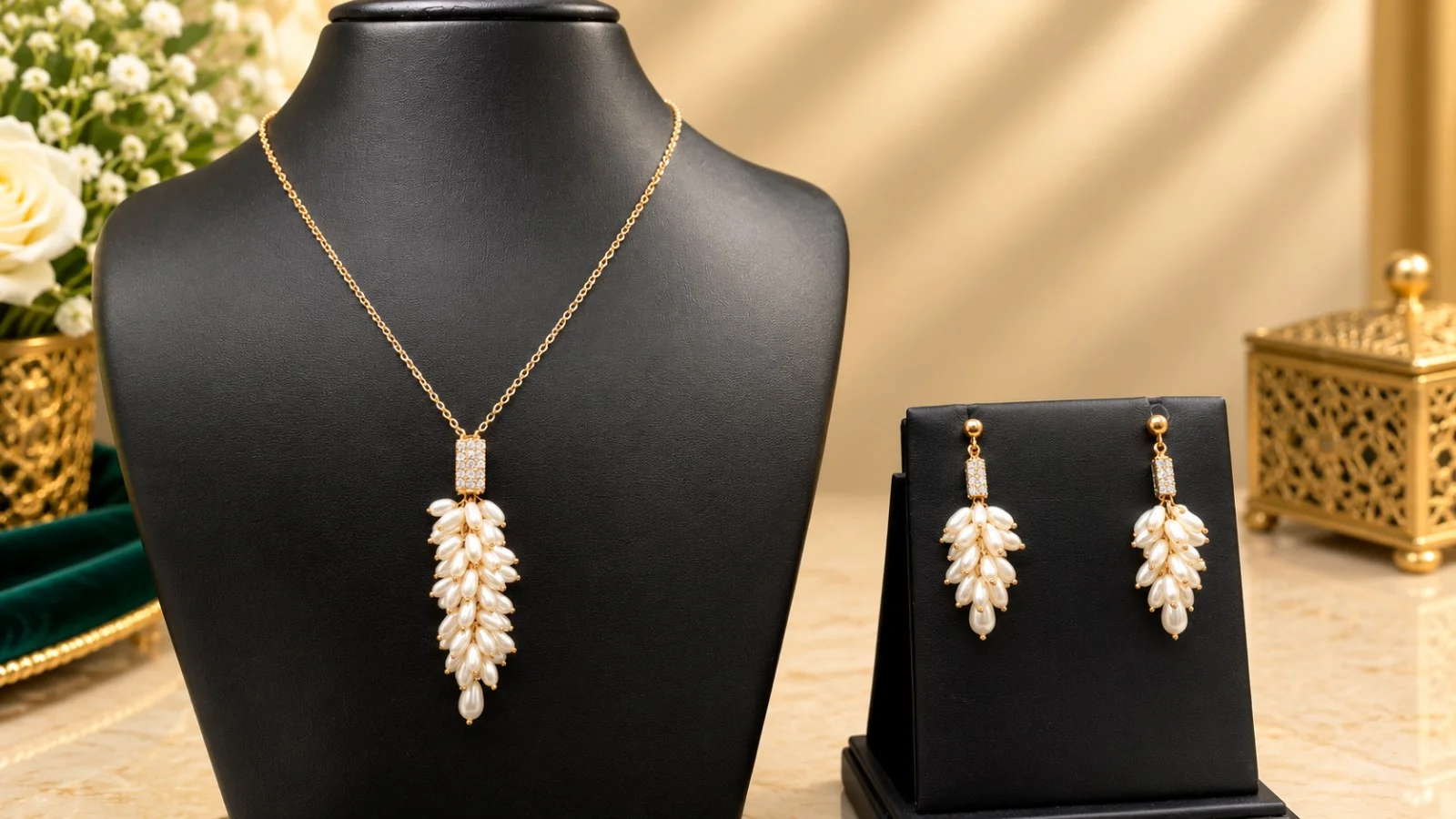 Auspicious Gold Vati Bridal Mangalsutra