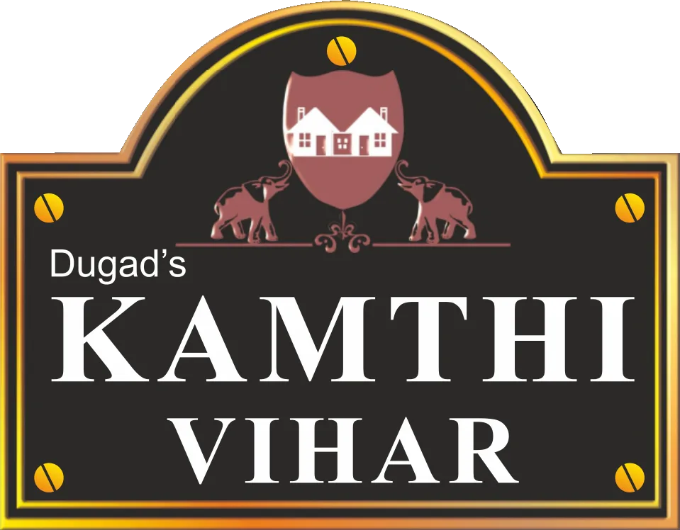Dugad's Kamthi Vihar Official Logo Plaque
