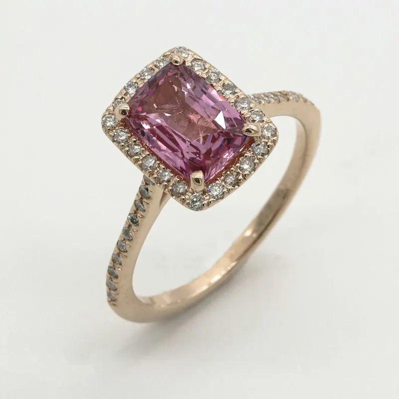 Emerald Cut Colombian Emerald & Diamond Bridal Suite