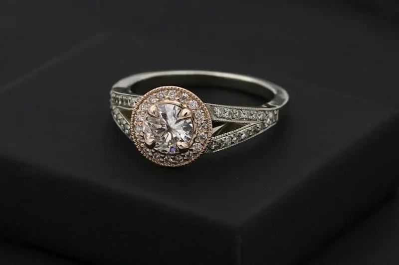 Imperial Cascading Waterfall Solitaire Diamond Choker